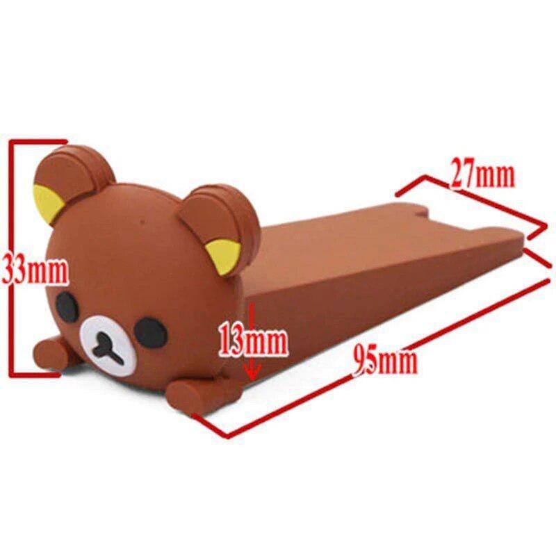 Silicone Door Stop Kids Edge Guard Baby Helper Protector Finger Home Office Safety Pinch Guard Lock