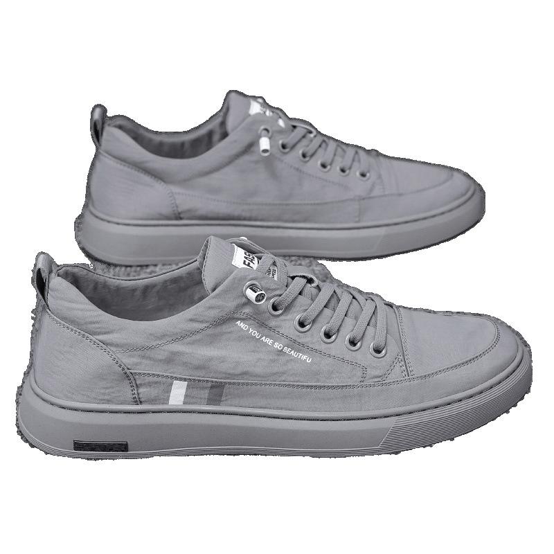 Canvas Cloth Shoes Summer New Casual Board Shoes Ice Silk