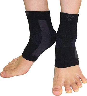 Kasahara Ankle Support Girdle Fits Both Supports Loose and Twisted Ankles NY AKK-002 (Thin Type, Feet) / AKK-002BK &