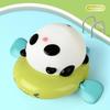 Wind-Up Pig Pull String Bath Toys, Baby Kids Water Fun Swimming Pool Floating Squeeze & Spray Animal Water Toys For Kids