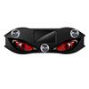 Vehicle Exterior Glow Display Solar Demon Eye Car Window Light, Waterproof Wireless Dynamic Warning Sign with Suction Auto Interior