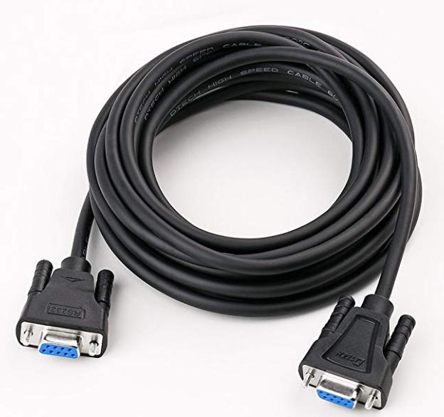 DTECH DB9 Serial Cable DB9 RS232 Serial Console Cable M-M
