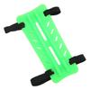 Archery Arm Guard Rubber Arm Protector Hunting Accessories with 2 Strap Buckles for Adults Children Green