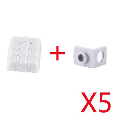 Military Building Accessories Mini Brick Camouflage   Hat Tactical Helmet Peaked Cap Backpack Radio Toy Gift DIY K040
