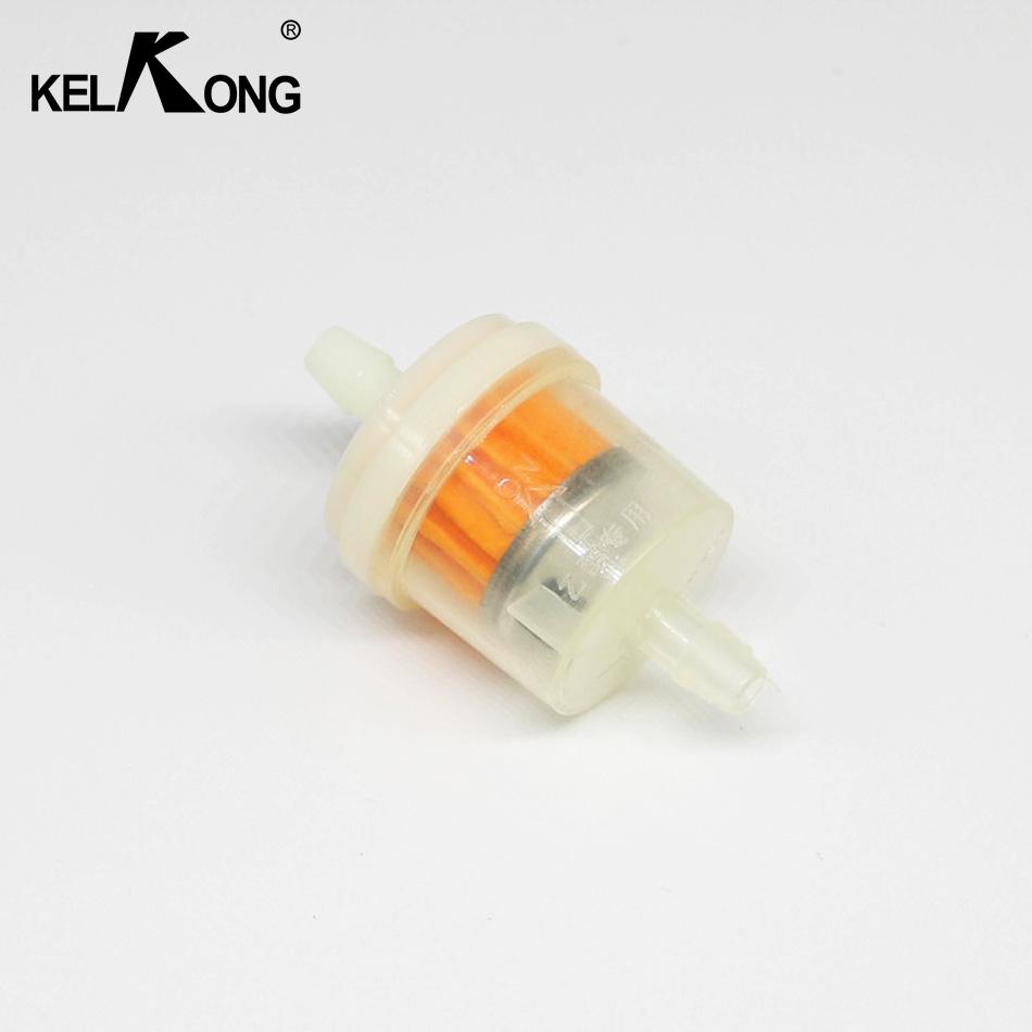 

KELKONG New 10Pcs 4/25 4mm Hose Motorcycle Scooter Gasoline Filter Clear Inline Gas Fuel For Briggs Sratton 493629 691035 etc помаранчевий