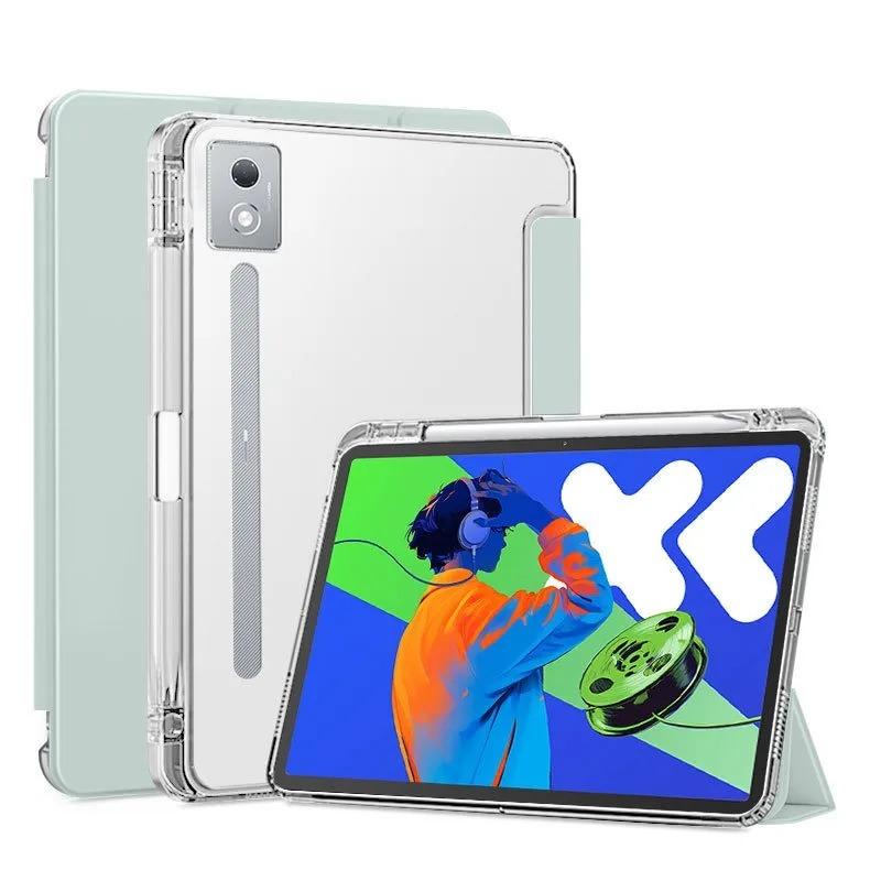 Für Xiaoxin Pad Pro Hülle 12,7 Zoll TB373FU Klappständer Smart Cover Stifthalter Funda Idea Tab Pro TB375FC 12,7" Tablet Hülle