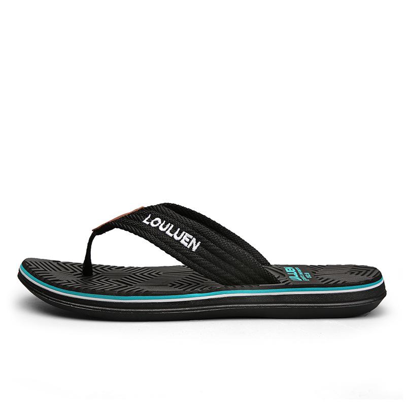 Men's Korean EVA Beach Sandals - Non-Slip, Clip-On Fashion Flip Flops for Summer