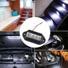 2Pcs Universal LED License Plate Light Waterproof Traffic Light  Truck RV Trailer
