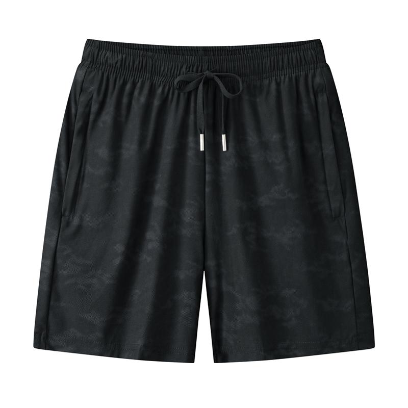 

Ice Silk Outdoor Breathable Shorts Women s Summer Camouflage Quick Drying Women s Casual Straight Leg Pants Fitness Sports Running Quarter Shorts XXXXXL чёрный