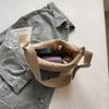 Minimalist Crossbody Bag with Adjustable Strap and Front Zip Pocket Lightweight Everyday Shoulder Bag