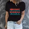 Summer Letter Love Printed Casual Short Sleeved Women's T-shirts
