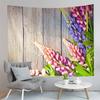 Blossoming Tree Tapestry Many Pink Flowers Tapestry Natural Landscape Tapestry Art Home Living Room Bedroom Decor Tapestries