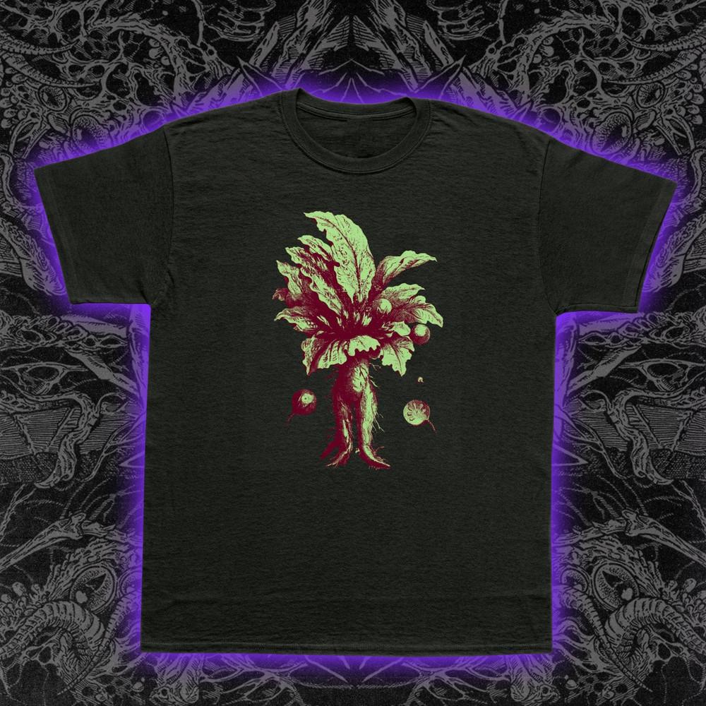 Mandrake Root T-Shirt Botanical Occult Herbology Folklore Witchcraft Tee S-5XL