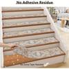 Non-Slip Carpet Stair Treads for Wooden Steps,  These Rubber Stair Runners Are Designed for Indoor Use, Providing Safety Mats