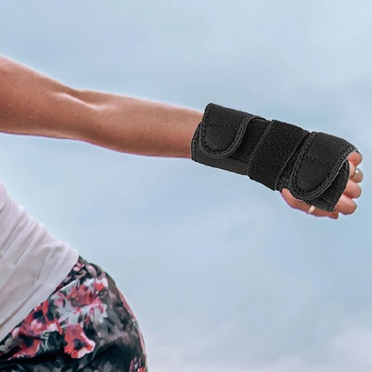 Flexible Wrist Support For Skateboard Ski Protective Gear Abrasion Resistant Fabric Secure Closure