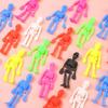 5Pcs Halloween Stretchable Skeleton Party Favors Tpr Soft Rubber Zombie Horror Ventilate Stress Relief Toy Halloween Kids Gifts