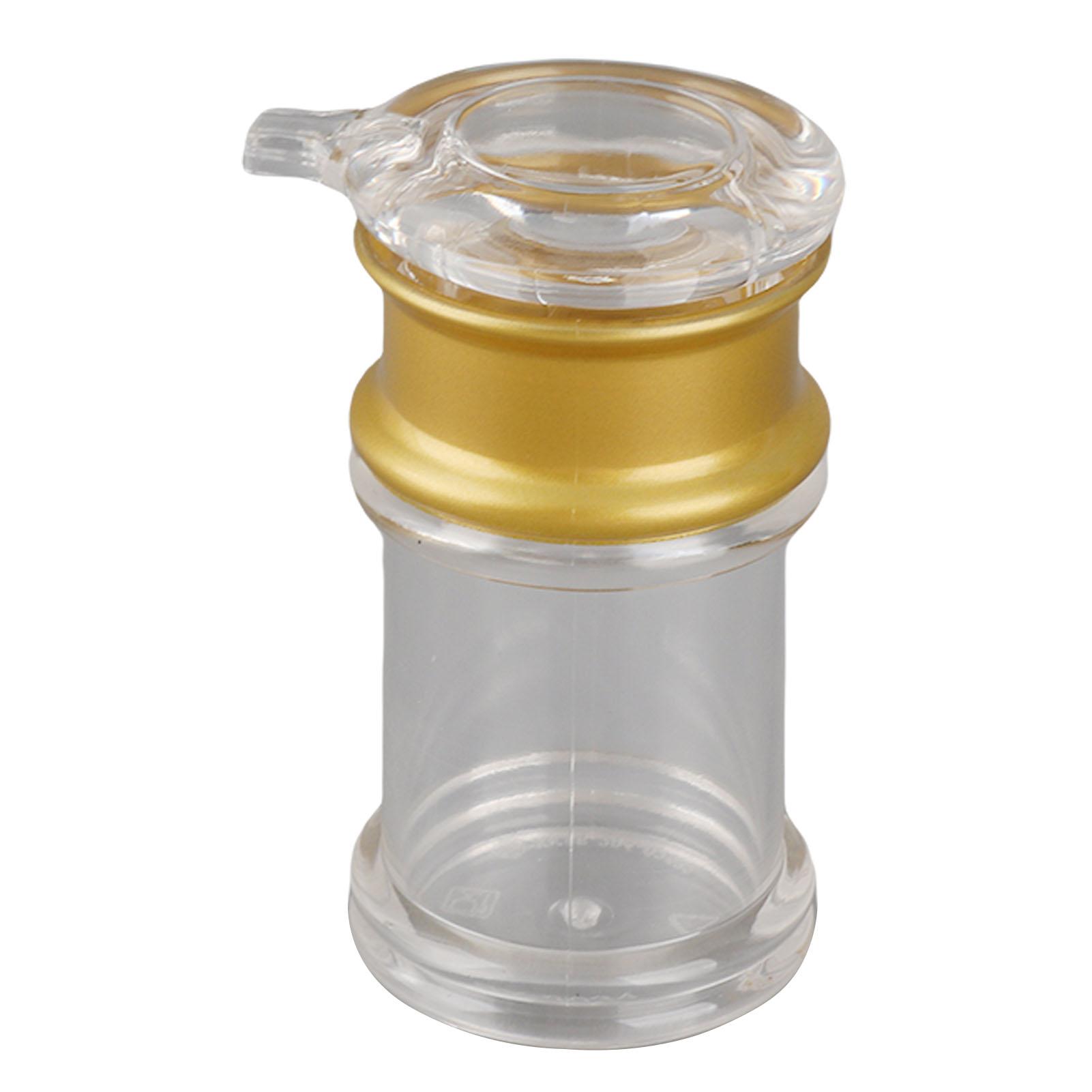 

Acrylic Transparent and Gold Oil Bottle Liquid Seasoning Pot Soy Sauce Vinegar Pot Kitchen (S) S 100x40x0.3cm / 39.4x15.7x0.1in