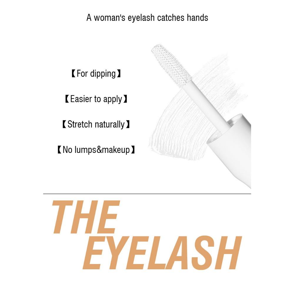 KRISTEN LEANNE White Base Gruby, kręcony, podkręcający, wodoodporny tusz do rzęs o stałym typie