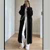 Damen S Lockerer Langer Überknie Strick Cardigan Pullover Herbst Winter