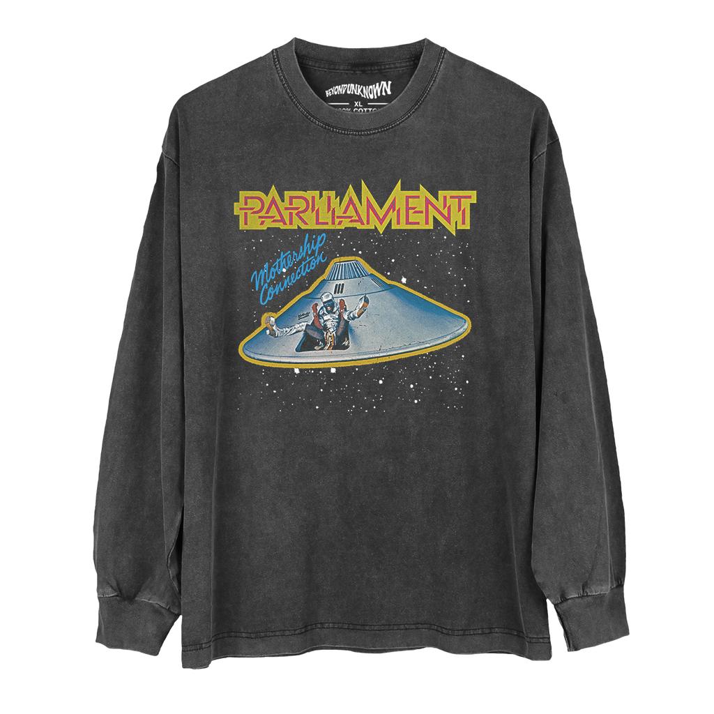 T-shirt Parliament Mothership Connection George Clinton Funkadelic Herbie Hancock Lavata Top da Uomo Abbigliamento Maglietta a Maniche Corte