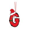 2D 26 Letter Christmas Ornaments Acrylic Flat Christmas Tree Home Decorations Ornaments