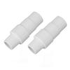 2PCS Pool Vacuum Hose Adapter To Filter Pump P07082 ABS Pool Vacuum Cleaner Hose Connector for