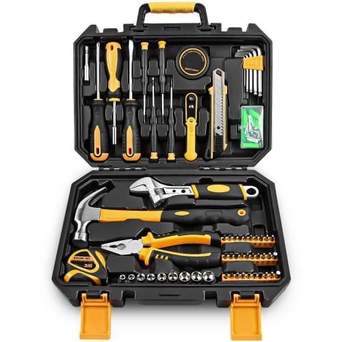 Nilight 100-Piece Home Tool Set, DIY Tool Set, Compact Tool Box, Motorcycle Maintenance Toolbox Set, Home Tool Set, Motorcycle Toolbox Set, Maintenanc