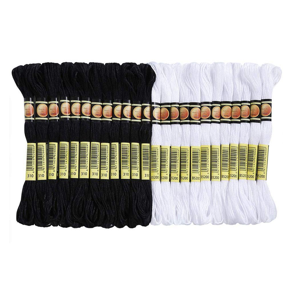 

Polyester Embroidery Thread Hand Sewing DIY Stitch Floss Handcraft String Supplies