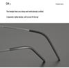 LINOBERG Shouzao 5350 Retro Titanium Eyeglasses Frame