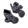 LEDISHUN Lowering Kit for Yamaha NVX155 [AEROX155], NMAX 155, NMAX125, NVX125, Tricity 155 (2022-) - Improves foot reach - Rear Lowering Link Rod (Bla