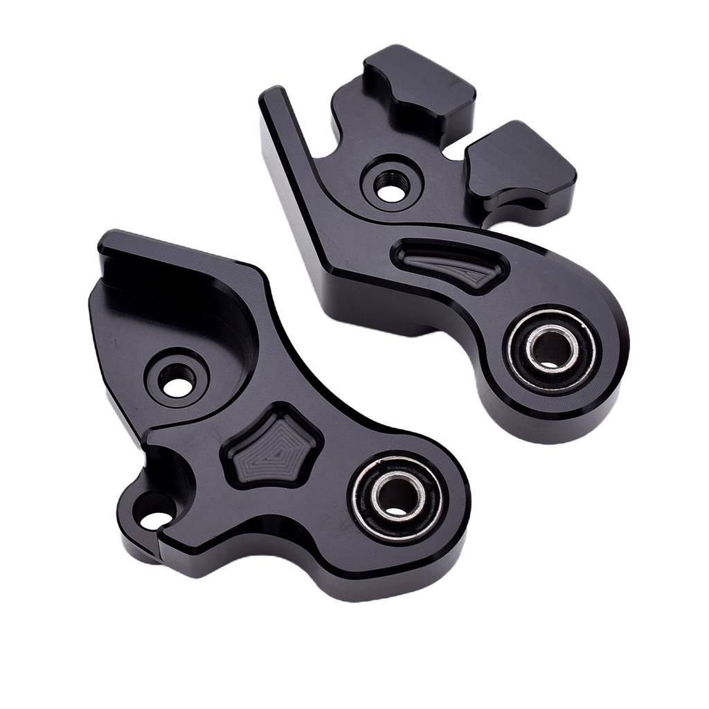 LEDISHUN Lowering Kit for Yamaha NVX155 [AEROX155], NMAX 155, NMAX125, NVX125, Tricity 155 (2022-) - Improves foot reach - Rear Lowering Link Rod (Bla