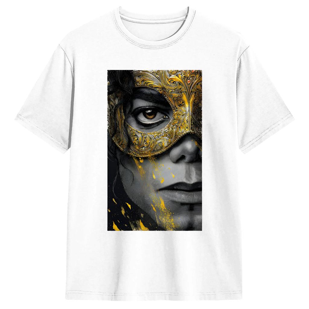 Harajuku TShirt MMichael JJackson Art Cotton TShirts Hippie Tee Shirt for Unisex Summer Y2K Funny Casual Short Sleeve Top Tees
