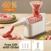 Large Capacity Sausage Making Tool with 3 Filling Nozzles Manual  Meat Stuffer  Kitchen Gadget