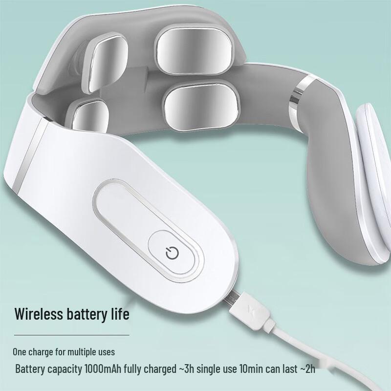 MiNGZHEN Smart Mini Pulse Neck Massager CN Plug (adapter Included)