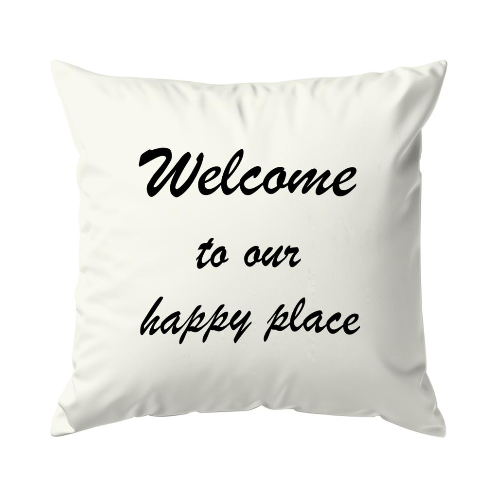 Sweet Home Cushion Pillowcase Printed Polyester 40/45/50cm Throw Pillowcover Decorative Sofa Cushion Pillowslip Home Decor