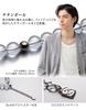 Phiten Crystal Necklace (5mm) 40cm (+5cm Adjuster)