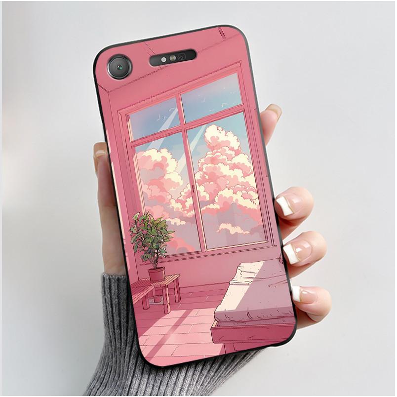 Case For Sony Xperia XZ1 G8341 G8342 SO-01K / XZ1 Compact G8441 G8442 SO-02K Aesthetic Luxury Cute Cool Soft Silicone Phone Case