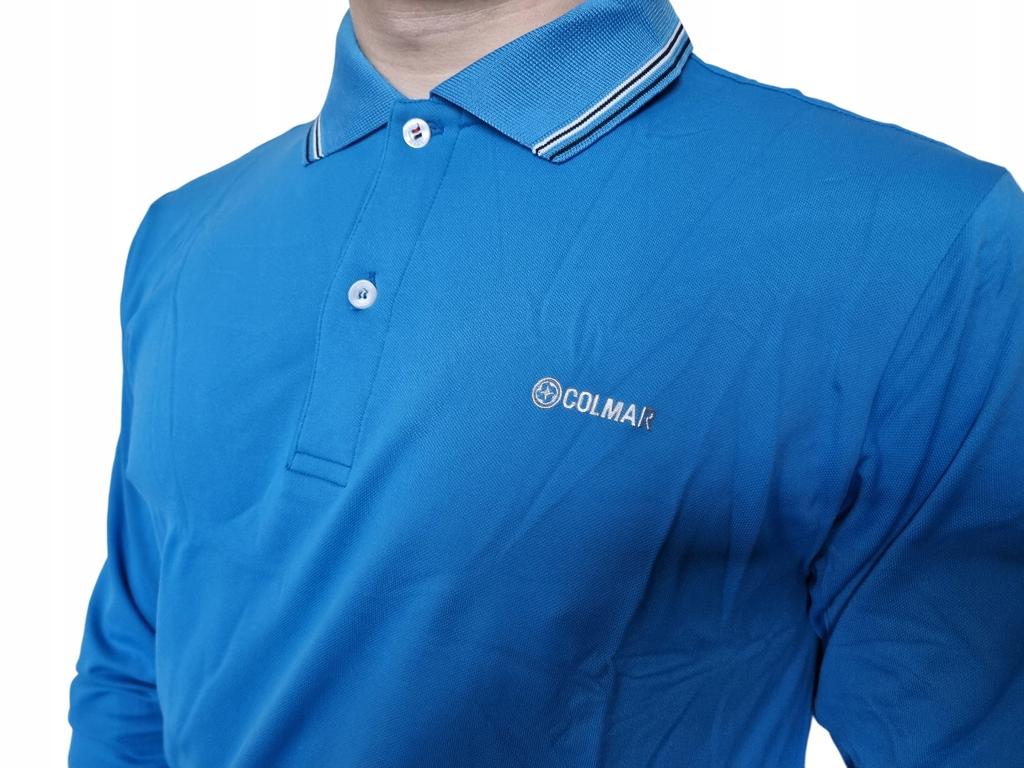 S8948 Colmar Top Koszulka Polo Z Długim Rękawem Męska Xl