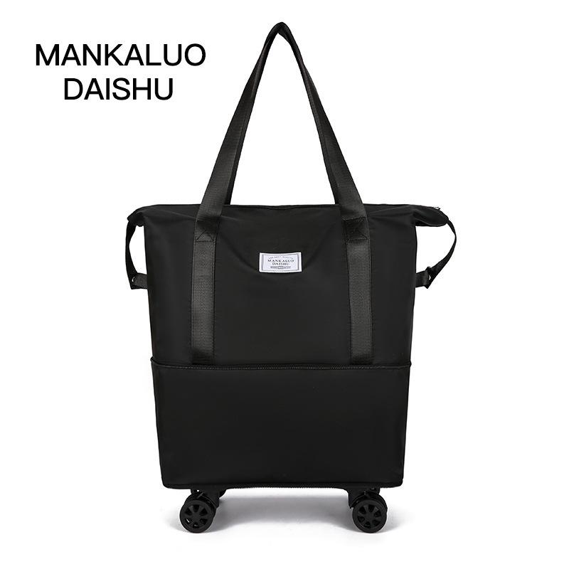 Extra Large Travel Bag with Trolley Sleeve – Oxford Cloth Maternity & Business Bag for Short Trips