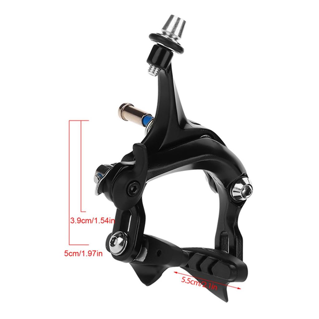 1 Pair Road Bike V Shape Mechanical Dual Pivot Brake Set Repair Parts Accessory