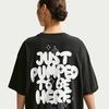 Women's Nike Quick Dry T Shirts Women's Black Crew Neck Moderate