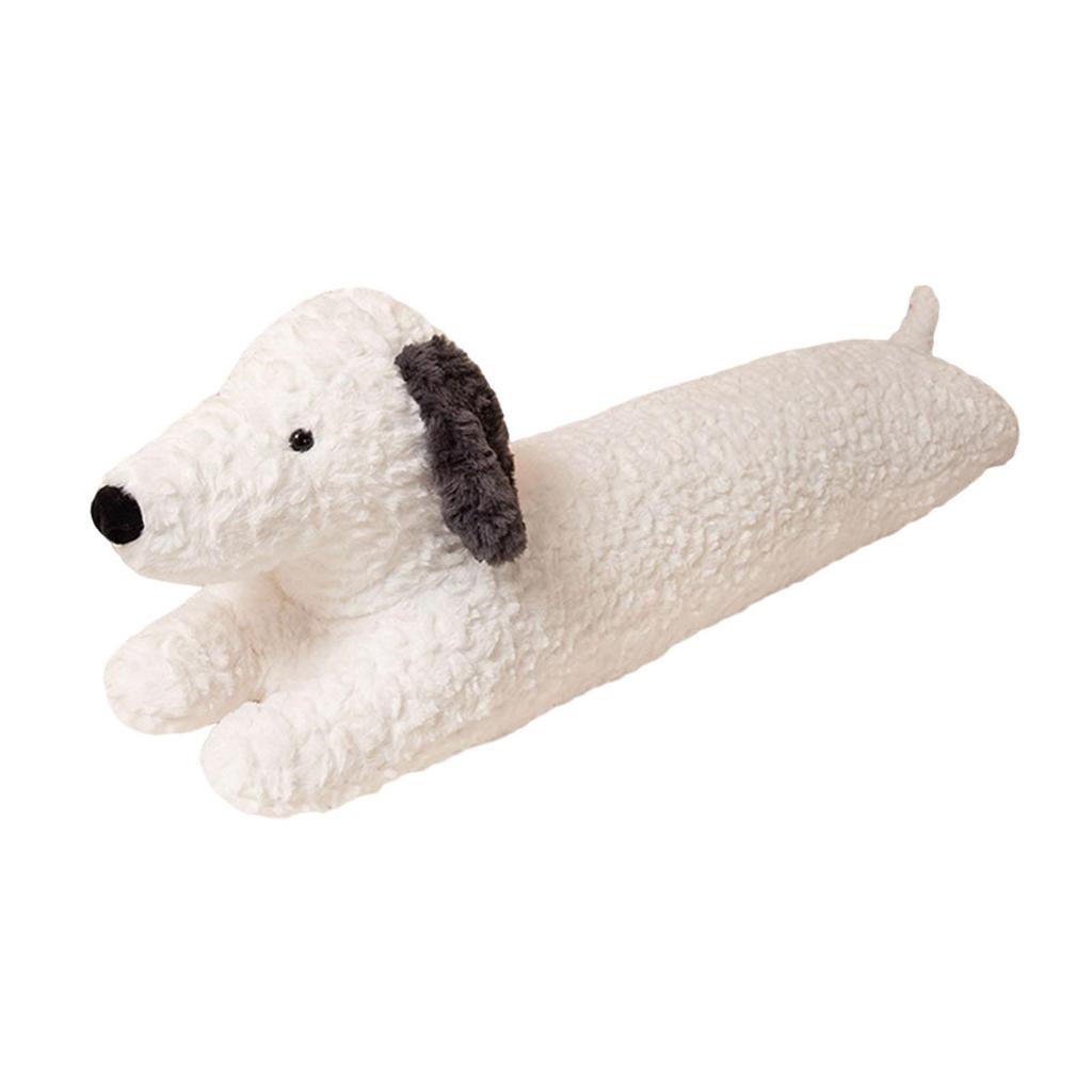 Long Dog Plush Toy Cartoon Snuggling Stuffed Animal Cushion for Home Bedroom 120CM