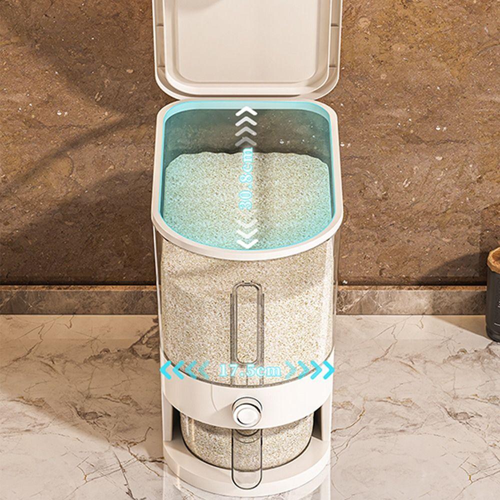 Feuchtigkeitsdichte Reis-Vorratsbox Insektensicherer, versiegelter Aufbewahrungsbehälter Vorratskammer-Organisation