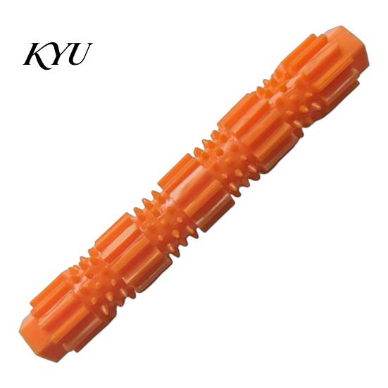 Dog Toys for Boredom And Anxiety Spiky Chew Stick, Indestructible Toy, Teeth Cleaning Safe Odorless Training Toy with Treat Dispensing Hole Aggressive