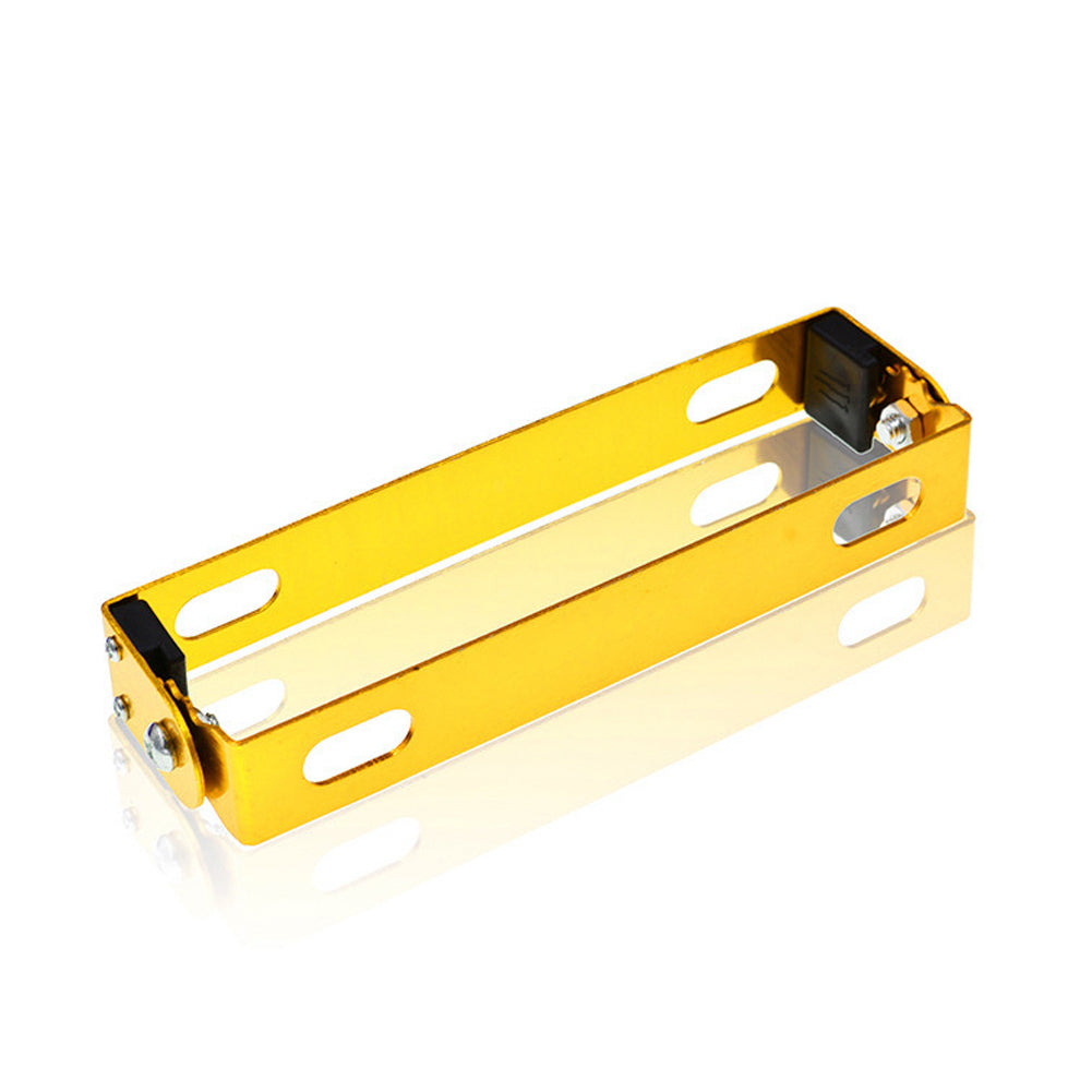 Aluminum Motorcycle Car License Plate Frame Holder Racing Auto Adjustable Angle License Plate Frame Motorcycle Holder Bracket