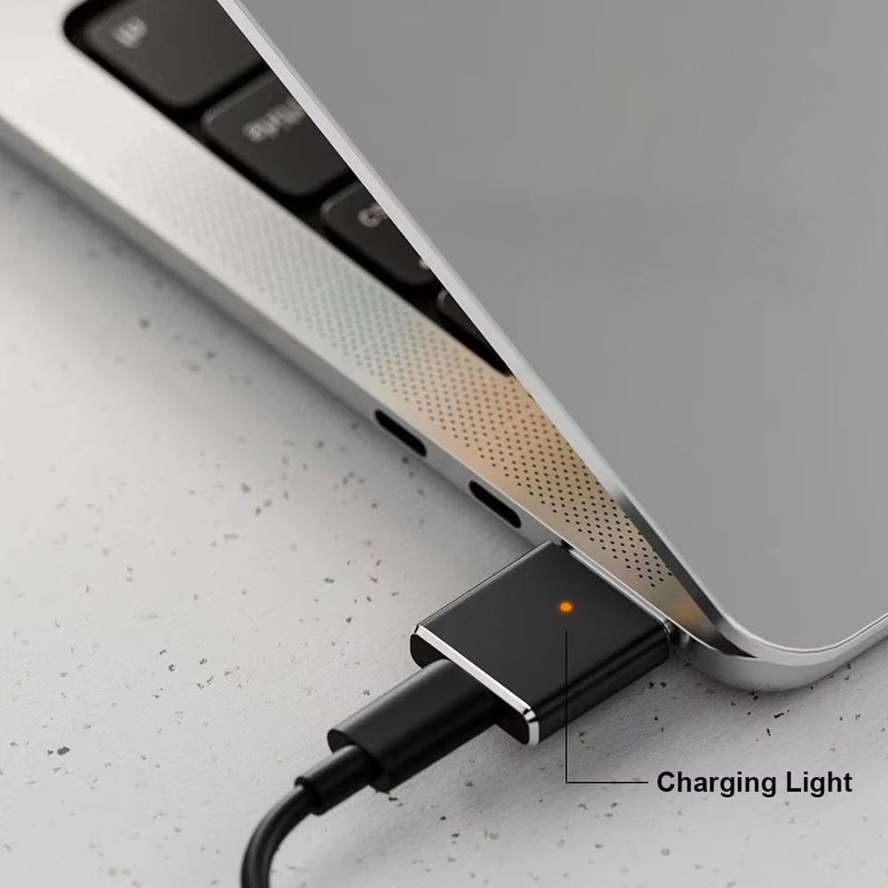 USB Type C To MagSafe Magnetic Charging Cord Converter  Laptop Charging for MacBook Pro for Air 100W MAX  for M1/M2/M3/M4