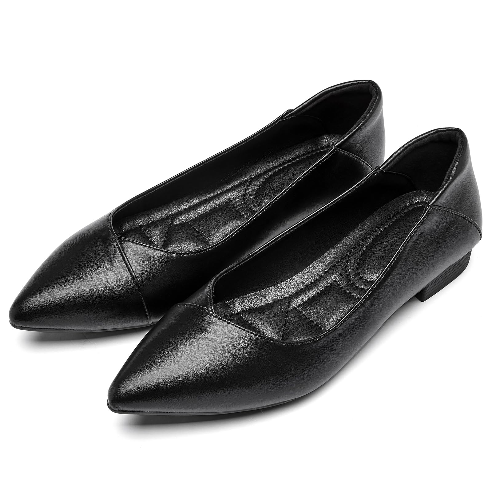 

square 2cm 3E foot hard to slip for job [Foxlike] Women s pumps, heel, heel, circumference, off, comfortable, soft, commuting, weddings, funerals, чорний