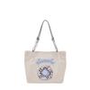 Design Tote Bag New Korean Edition Zipper Canvas Red Large Capacity Versatile Cartoon Blue Personalized Shoulder Bag For Women