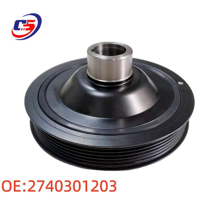 

The 2740301203 crankshaft pulley is designed for the Mercedes M274 engine.