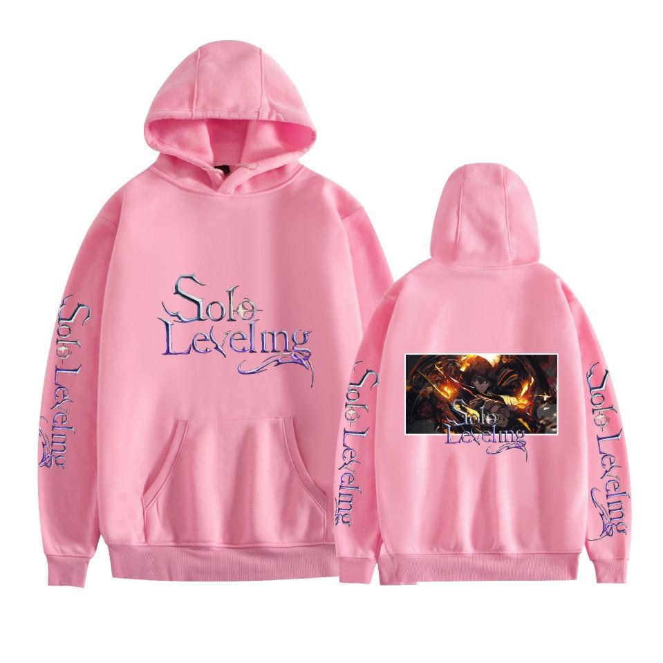 Solo Leveling Cartoon Hoodies Graphic Printed Sweatshirts Casual Long Sleeve Tops for Men Women